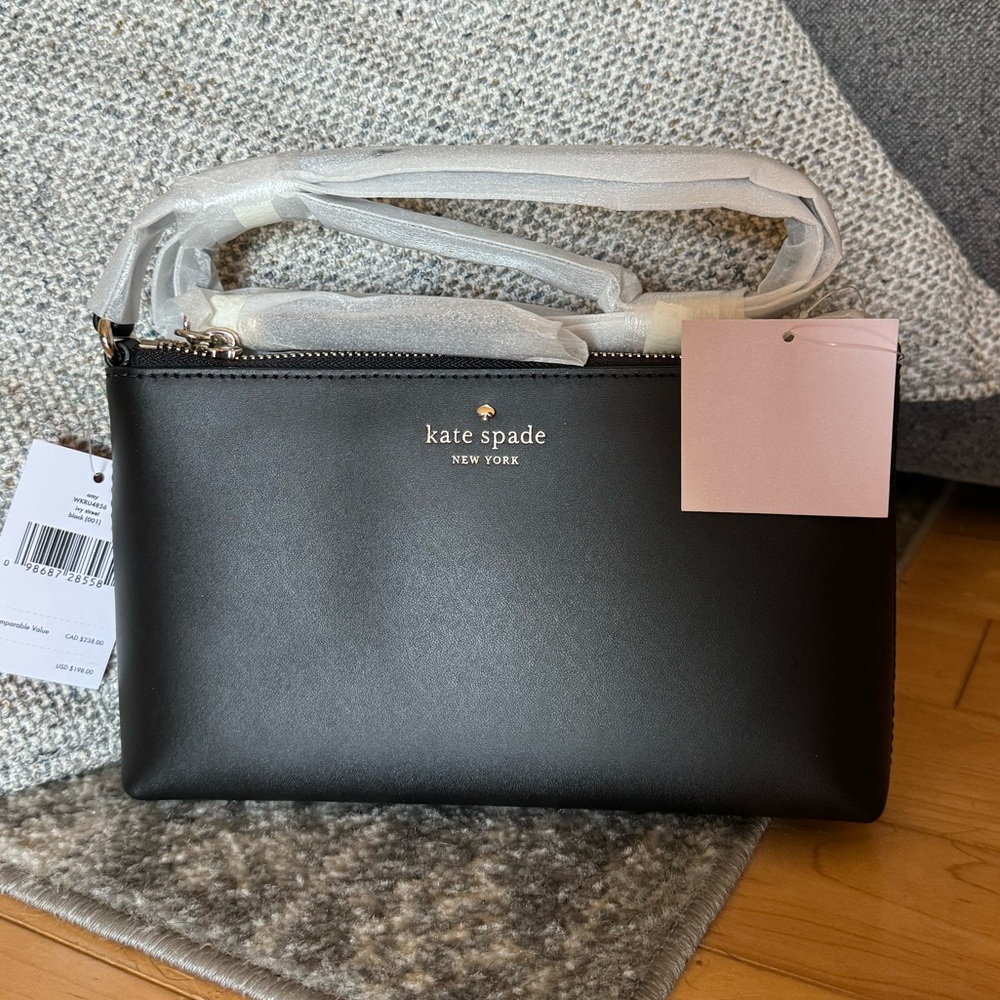 NWT Kate Spade Black Crossbody